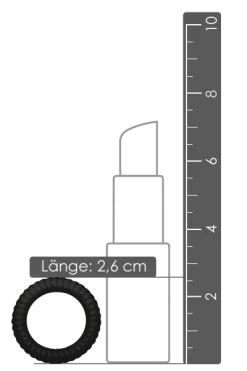 You2Toys 3tlg. Penisring-Set Mit Rillen - Ø 2,6/3/3,5cm