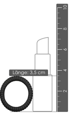 You2Toys 3tlg. Penisring-Set Mit Rillen - Ø 2,6/3/3,5cm -Lovetoys Verkaufsgeschäft 05042970000 Penisring 3 5cm 600x600