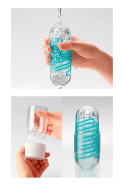 Spinner Masturbator - Wiederverwendbar - Tenga -Lovetoys Verkaufsgeschäft 05343070000 TengaSpinner Reinigung 600x600