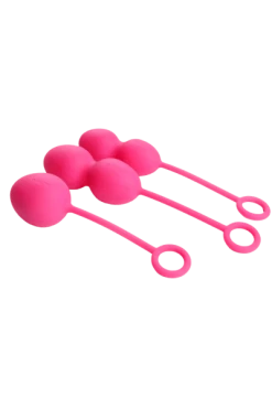 Svakom 3er Set Liebeskugeln Pink - 49g/75g/95g