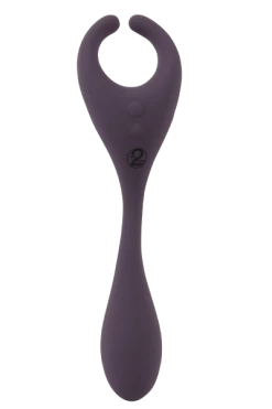 Couples Choice Biegsamer Doppel-Vibrator - 18,5cm -Lovetoys Verkaufsgeschäft 05509650000 Paarvibrator biegsam 600x600