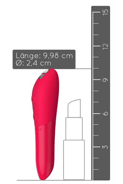 We-Vibe Tango X - Minivibrator - Ø 2,4cm | 9,98 Cm 5 We-Vibe Tango X - Minivibrator - Ø 2,4cm | 9,98 Cm – Bild 3