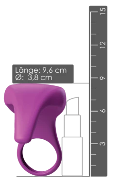 BeauMents Vibrierender Penisring - Joyride - Ø 3,8cm