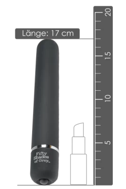 Shades Of Grey - Batteriebetrieben - Ø 1,5cm | 17cm - Vibrator -Lovetoys Verkaufsgeschäft 05811940000 Shades of Grey Vibrator CharlieTango 600x600