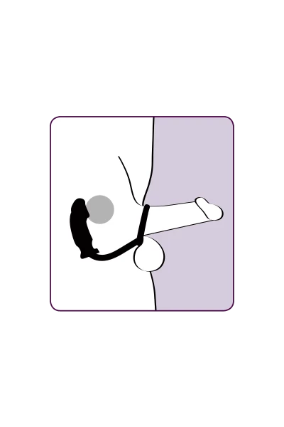 Black Velvets Vibrations-Analplug Mit Penisring Schwarz - Gr. L 5 Black Velvets Vibrations-Analplug Mit Penisring Schwarz - Gr. L – Bild 3