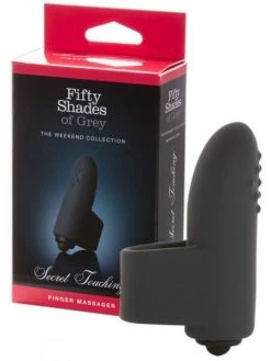 Shades Of Grey - Batteriebetrieben - Ø 1,5cm | 6cm - Fingervibrator -Lovetoys Verkaufsgeschäft 05849830000 Vibrator Shades of Grey 600x600