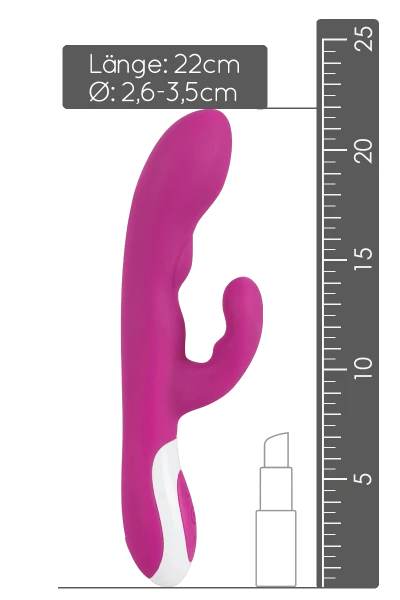 Javida Wärmender Rabbit-Vibrator - Ø 3,5cm | 22cm 5 Javida Wärmender Rabbit-Vibrator - Ø 3,5cm | 22cm – Bild 3