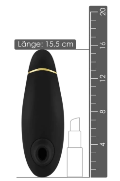 Womanizer® Premium - Black/gold -Lovetoys Verkaufsgeschäft 05933970000 Womanizer Premium schwarz gold 600x600