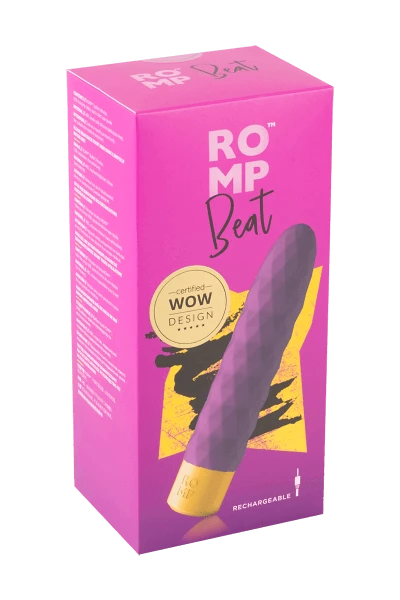 ROMP Beat - Vibrator Mit Reizstruktur - 15cm 3 ROMP Beat - Vibrator Mit Reizstruktur - 15cm