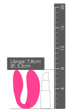 We-Vibe Chorus - Appgesteuerter Paarvibrator Mit Fernbedienung - Pink -Lovetoys Verkaufsgeschäft 05985420000 Paarvibrator Chorus WeVibe 600x600