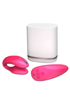 We-Vibe Chorus - Appgesteuerter Paarvibrator Mit Fernbedienung - Pink -Lovetoys Verkaufsgeschäft 05985420000 Paarvibrator ChorusXG5Av87z771NB 600x600
