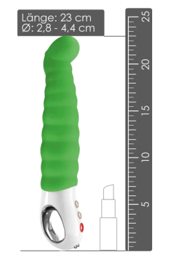 Fun Factory Patchy Paul G5 - Vibrator - Ø 4,4cm | 23cm - Grün 7 Fun Factory Patchy Paul G5 - Vibrator - Ø 4,4cm | 23cm - Grün -Lovetoys Verkaufsgeschäft 1101071 PATCHY PAUL gruen 600x600