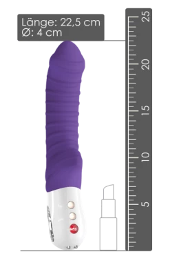 Fun Factory Tiger Lila - Vibrator -22,5cm -Lovetoys Verkaufsgeschäft 1131006 Vibrator TIGER lila Fun Factory 600x600