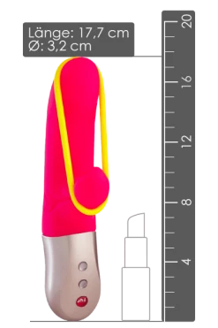 Fun Factory Amorino Pink - Vibrator - Ø 3,2cm | 17,7cm -Lovetoys Verkaufsgeschäft 1641836 Vibrator Amorino pink FunFactory 600x600