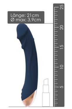 Goddess Collection Wärmender G-Punkt Vibrator - Ø 4cm | 21cm