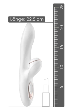 Satisfyer Pro G-Punkt Rabbit Vibrator - Druckwellen-Vibrator - Ø 3,5cm | 22,5cm -Lovetoys Verkaufsgeschäft 246118 Vibrator von Satisfyer 600x600