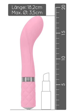 Pillow Talk G-Punkt Vibrator Rosa - Ø 3,5cm | 18,2cm