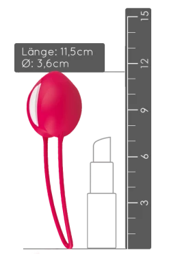 Fun Factory Smartball Uno - Liebeskugel 40g -Lovetoys Verkaufsgeschäft 33135 Liebeskugel FF Uno 600x600