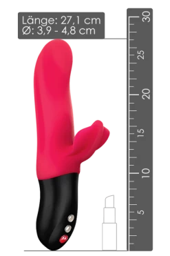 Fun Factory Bi Stronic Fusion India Red - Pulsator -Lovetoys Verkaufsgeschäft 4001135 BiStronicFusionrot FunFactory 600x600
