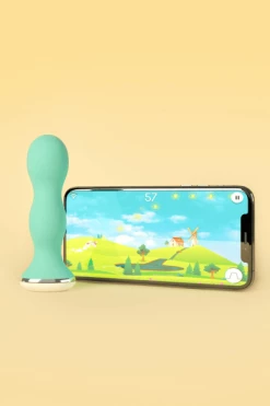 Appgesteuerter Beckenboden-Trainer Perifit - Türkis - 140g -Lovetoys Verkaufsgeschäft 4642226 Perifit Liebeskugeln 600x600