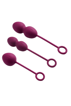 Svakom 3er Set Liebeskugeln Lila - 49g/75g/95g