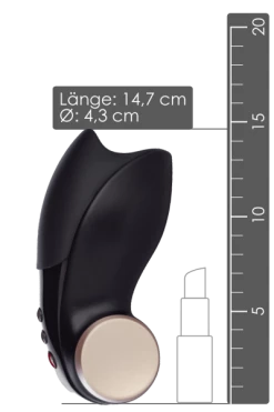 Fun Factory Cobra Libre 2 Schwarz - Oral-Masturbator Mit Vibration Wiederverwendbar -Lovetoys Verkaufsgeschäft 5010808 Oral Masturbator 600x600