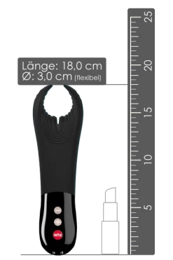 Fun Factory Manta - Vibrierender Masturbator - 18cm Black -Lovetoys Verkaufsgeschäft 5300808 Vibrierender Masturbator Manta 600x600