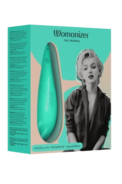 Womanizer® Marilyn Monroe Special Edition - Türkis -Lovetoys Verkaufsgeschäft 54003250000 Womanizer R Turkis 600x600