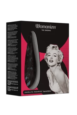Womanizer® Marilyn Monroe Special Edition - Schwarz -Lovetoys Verkaufsgeschäft 54003250000 Womanizer R schwarz Marilyn 600x600
