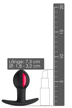 Fun Factory B Ball Uno - Analplug Mit Kugelspitze - Gr. M -Lovetoys Verkaufsgeschäft B Ball uno raspberry black 37308 Lineal 600x600