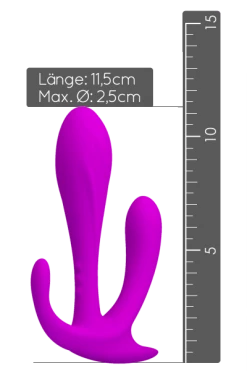 Pretty Love Fantasy Dildo - 11,5cm -Lovetoys Verkaufsgeschäft BI 014286 Dildo Groesse 600x600