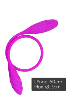 Pretty Love Vibrator Mit 2 Enden - Snaky Vibe - Ø 3cm | 60cm 7 Pretty Love Vibrator Mit 2 Enden - Snaky Vibe - Ø 3cm | 60cm -Lovetoys Verkaufsgeschäft BI 014327 Vibrator 600x600