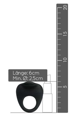 Pretty Love Penisring Mit Vibration - Ø 2,5cm -Lovetoys Verkaufsgeschäft BI 210142 Penisring Groesse 600x600