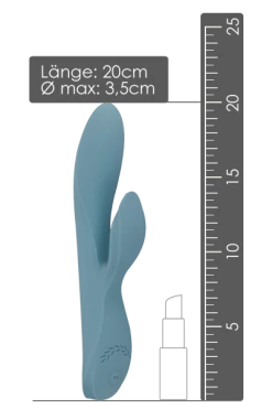 Goddess Collection Rabbit Vibrator Mit Augenbinde - Ø 3,5cm | 20cm 9 Goddess Collection Rabbit Vibrator Mit Augenbinde - Ø 3,5cm | 20cm -Lovetoys Verkaufsgeschäft BLM002 Vibrator Rabbit 600x600