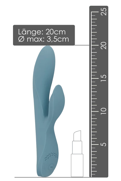 Goddess Collection Rabbit Vibrator Mit Augenbinde - Ø 3,5cm | 20cm 6 Goddess Collection Rabbit Vibrator Mit Augenbinde - Ø 3,5cm | 20cm – Bild 4