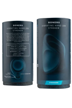 Boners Handjob Masturbator Mit Vibration -Lovetoys Verkaufsgeschäft BON033 Masturbator Verpackung 600x600