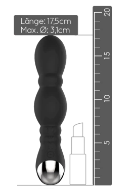 Nalone Prostata Vibrator Mit Fernbedienung - 17,5cm -Lovetoys Verkaufsgeschäft CS B029 BLK Prostata VibratoroDnWP9oLsSwQZ 600x600
