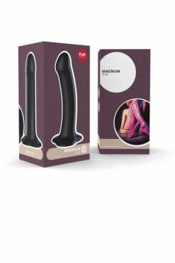 Fun Factory Magnum Schwarz - Dildo Ø 3,8cm | 18,3cm