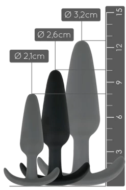 Easytoys Anker-Analplug - S/M/L 7 Easytoys Anker-Analplug - S/M/L -Lovetoys Verkaufsgeschäft ET110BLK Analplug MVFI6IP8PV24kr 600x600