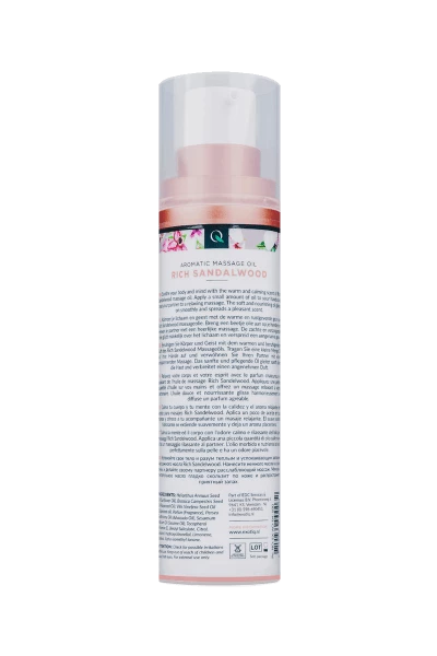 Exotiq Massageöl Sandelholzduft - 100ml 3 Exotiq Massageöl Sandelholzduft - 100ml
