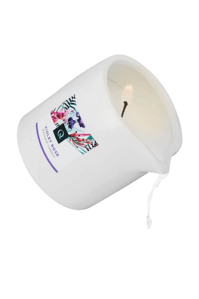 Exotiq Massagekerze Violet Rose - 200g 2 Exotiq Massagekerze Violet Rose - 200g