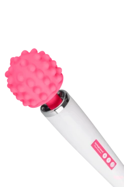 MyMagicWand My Magic Wand Massagestab Aufsatz Mit Noppen Pink -Lovetoys Verkaufsgeschäft MMW101PNK Aufsatz fuer Massagestab 600x600