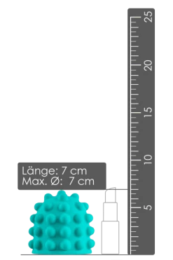 MyMagicWand My Magic Wand Massagestab Aufsatz Mit Noppen Türkis -Lovetoys Verkaufsgeschäft MMW101TUR Aufsatz Groesse 600x600