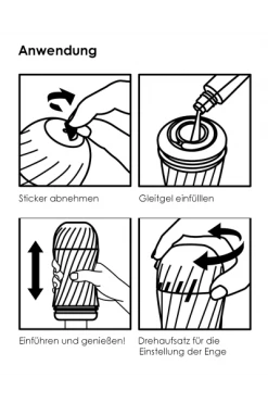 AIR-TECH Twist Cup Masturbator Wellen - Enge Verstellbar - Wiederverwendbar - Tenga -Lovetoys Verkaufsgeschäft Masturbatoren Anleitung5a869e366279e 600x600