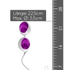 Ovo Liebeskugeln Violett - 196g -Lovetoys Verkaufsgeschäft OVOL19321 Liebeskugeln 600x600