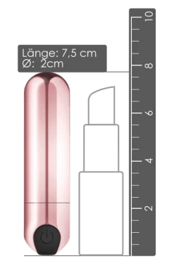 Rosy Gold Mini-Kugelvibrator - Ø 2cm | 7,5cm -Lovetoys Verkaufsgeschäft RG003 Minivibrator4KpxcYls3rdnD 600x600