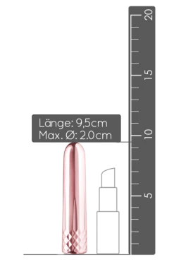 Rosy Gold Mini-Vibrator - Ø 2cm | 9,5cm 8 Rosy Gold Mini-Vibrator - Ø 2cm | 9,5cm -Lovetoys Verkaufsgeschäft RG008 Minivibrator gold 600x600