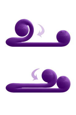 Snailvibe Snail Vibe - Innovativer Duo-Vibrator - 24cm